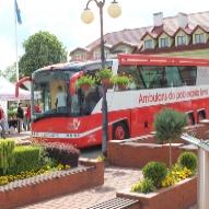 14 maja - akcja krwiodawców na rynku w Serocku