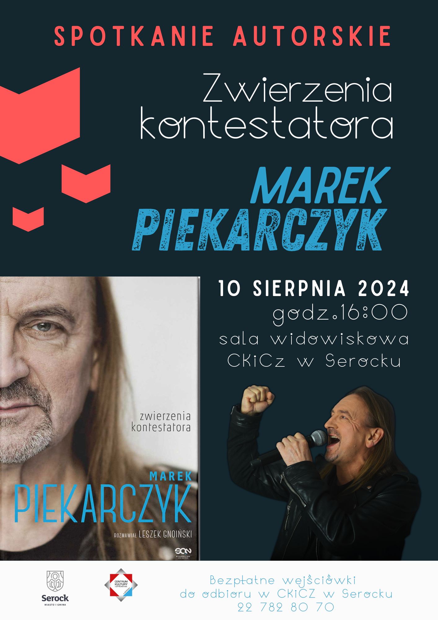 Spotkanie autorskie z Markiem Piekarczykiem