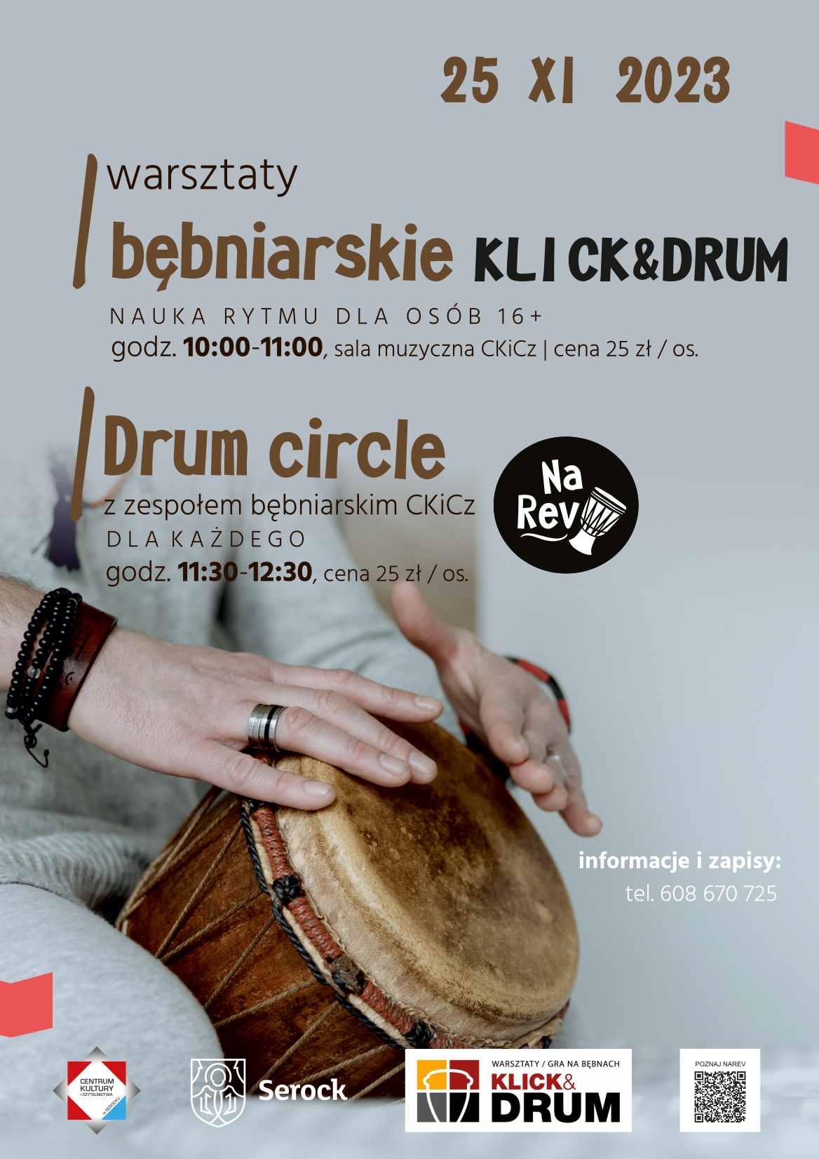 Warsztaty bębniarskie i Drum circle