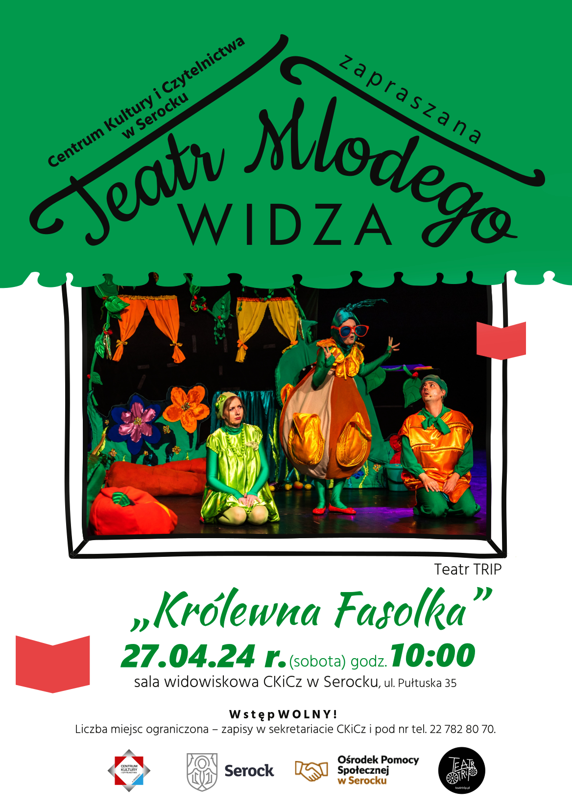Teatr Młodego Widza "Królewna Fasolka"