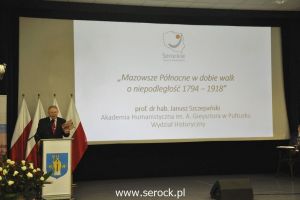 Konferencja historyczna Serockie drogi do niepodległości