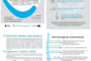 Ulotka - II etap konsultacji