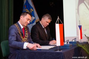 uroczysta sesja z okazji święta patrona Serocka