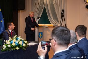 uroczysta sesja z okazji święta patrona Serocka