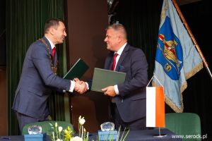 uroczysta sesja z okazji święta patrona Serocka