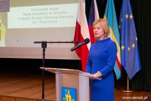 uroczysta sesja z okazji święta patrona Serocka