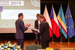 uroczysta sesja z okazji święta patrona Serocka