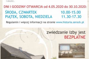 Informacje o funkcjonowaniu Izby Pamięci i Tradycji Rybackich w Serocku