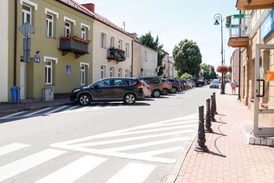 parking wzdłuż ul. Kościuszki