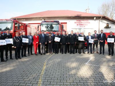 podpisanie umów z WFOŚIG w Warszawie