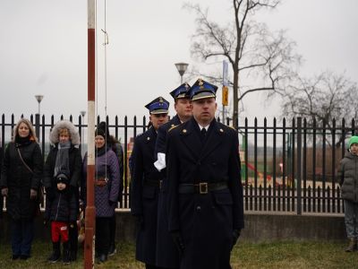 Przekazanie wozu strażackiego