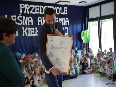 Uroczystość nadania imienia Przedszkolu w Woli Kełpińskiej