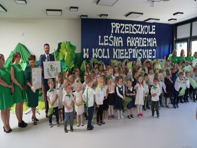 Uroczystość nadania imienia Przedszkolu w Woli Kełpińskiej