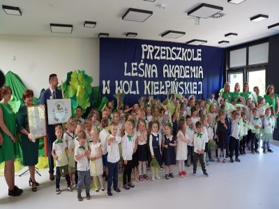 Uroczystość nadania imienia Przedszkolu w Woli Kełpińskiej