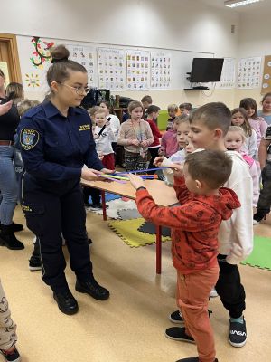 Spotkanie ze Strażą Miejską i Policją