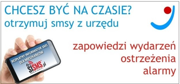 Bezpłatne powiadomienia sms dla mieszkańców