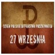 Dzień Podziemnego Państwa Polskiego - 27 września