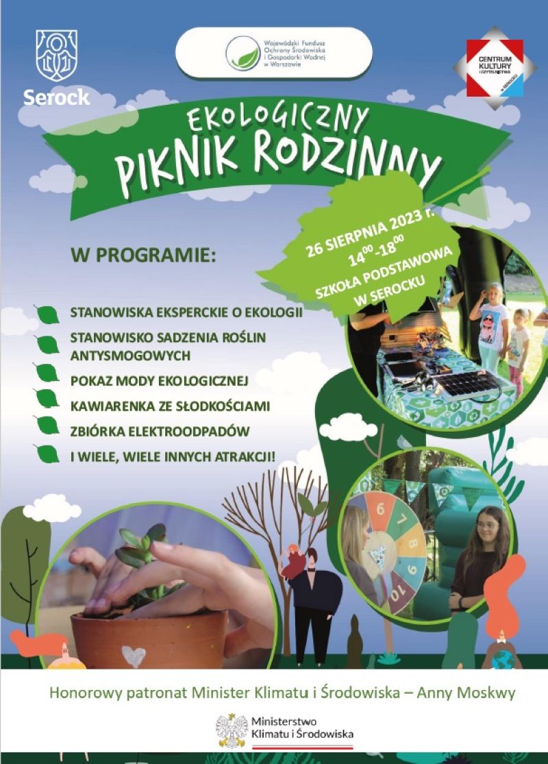 Ekologiczny piknik rodzinny - zaproszenie 🌍 🌳🌞