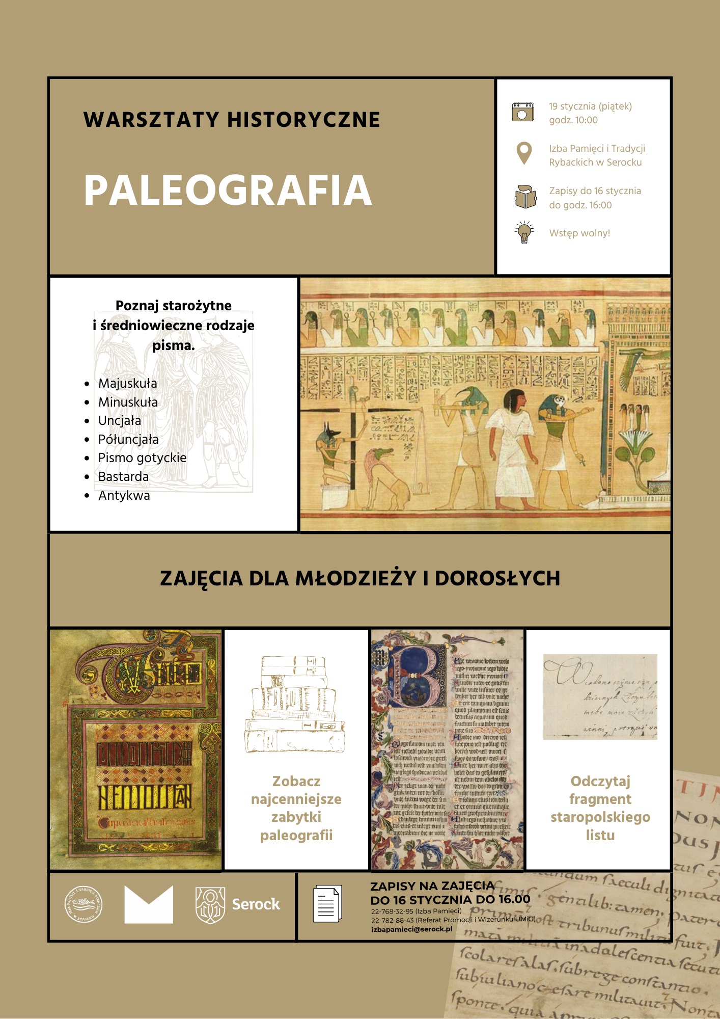 Ferie Zimowe 2024 - Paleografia
