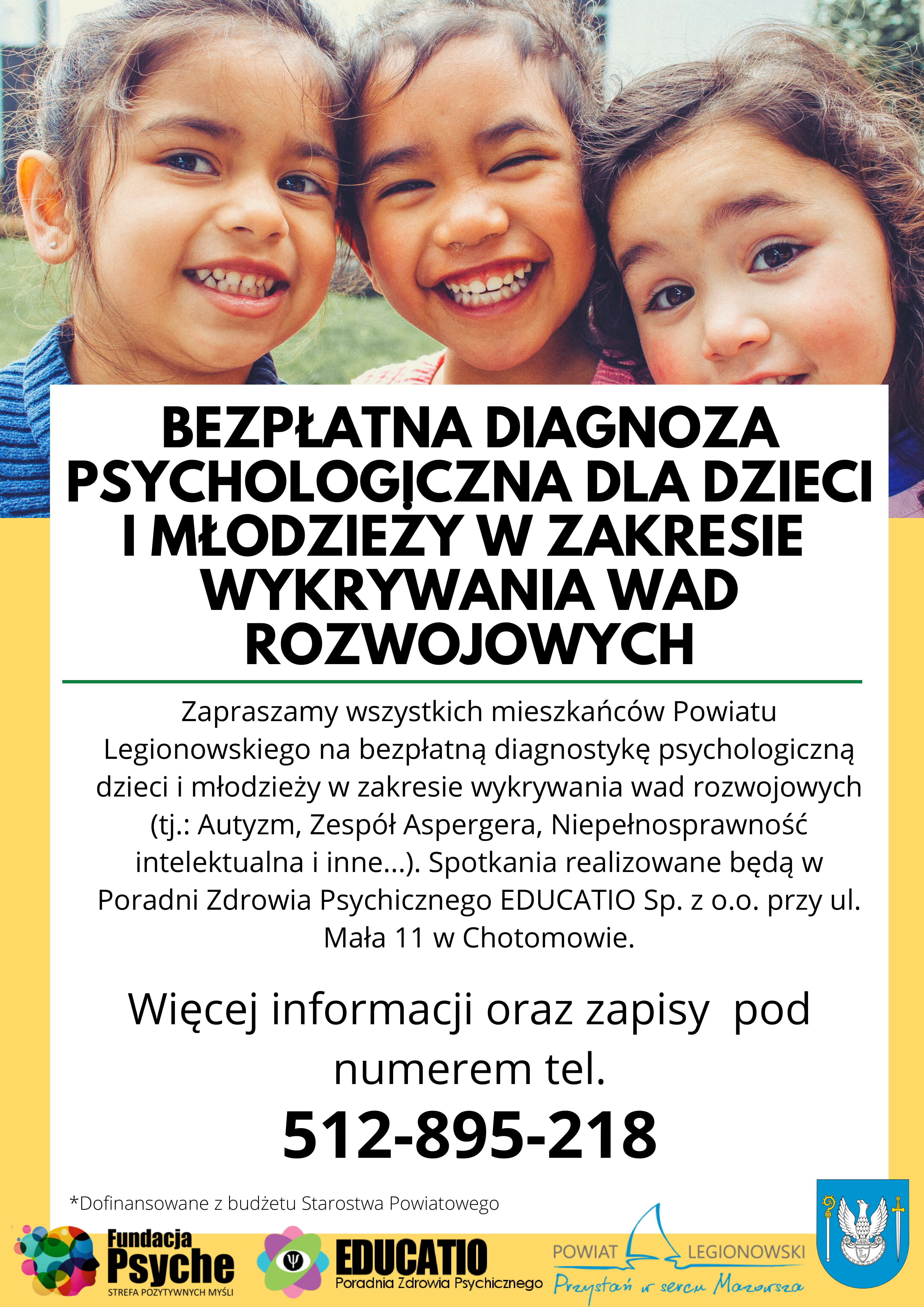 Informacja o bezpłatnych konsultacjach