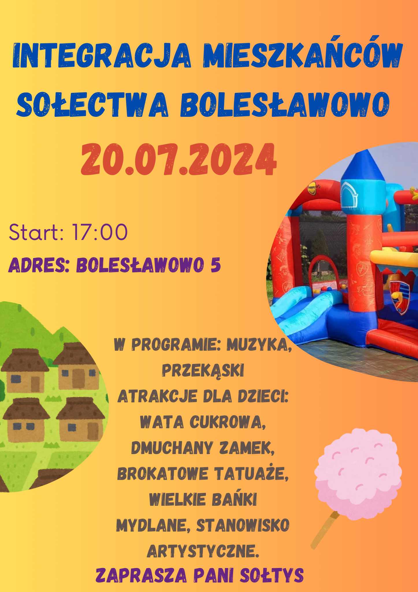 Integracja mieszkańców sołectwa Bolesławowo