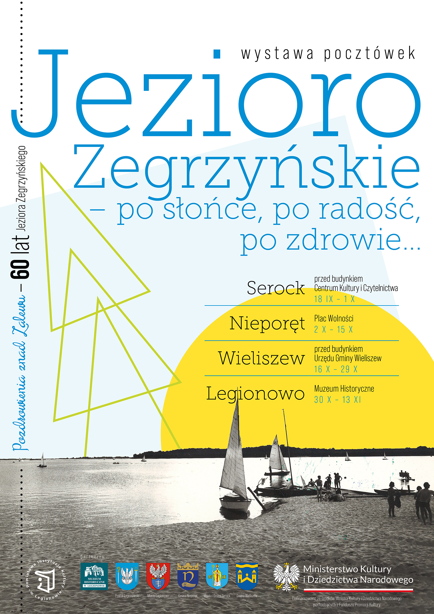 Jezioro Zegrzyńskie - po słońce, po radość, po zdrowie (wystawa pocztówek)