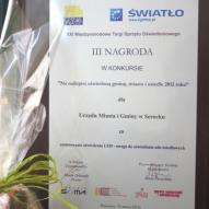 Miasto i Gmina Serock laureatem konkursu oświetleniowego
