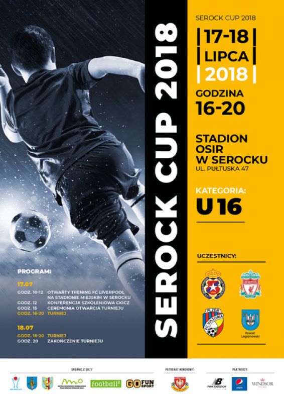 Międzynarodowy Turniej Piłki Nożnej U16 - SEROCK CUP 2018