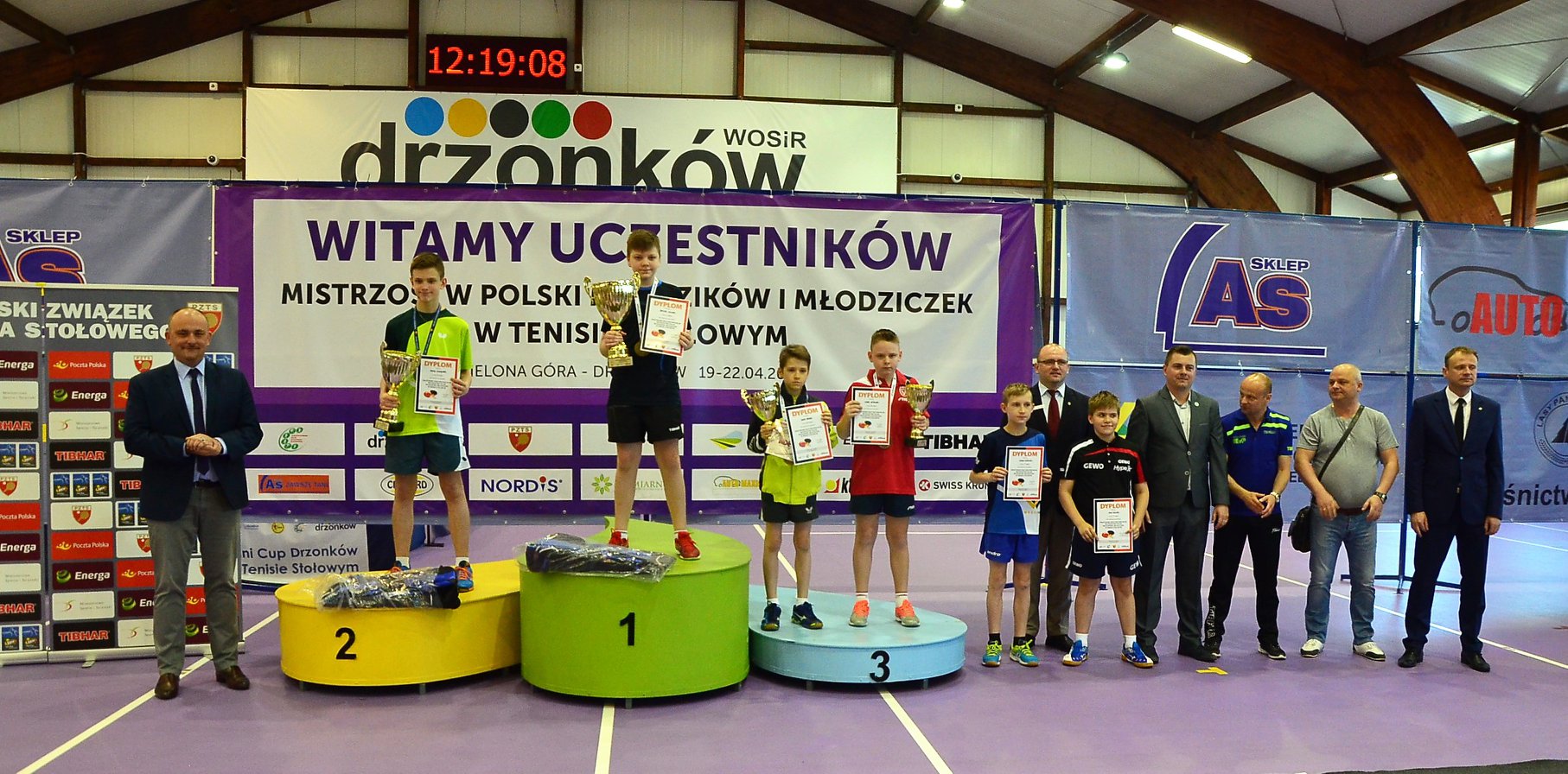 Mistrz tenisa z gminy Serock