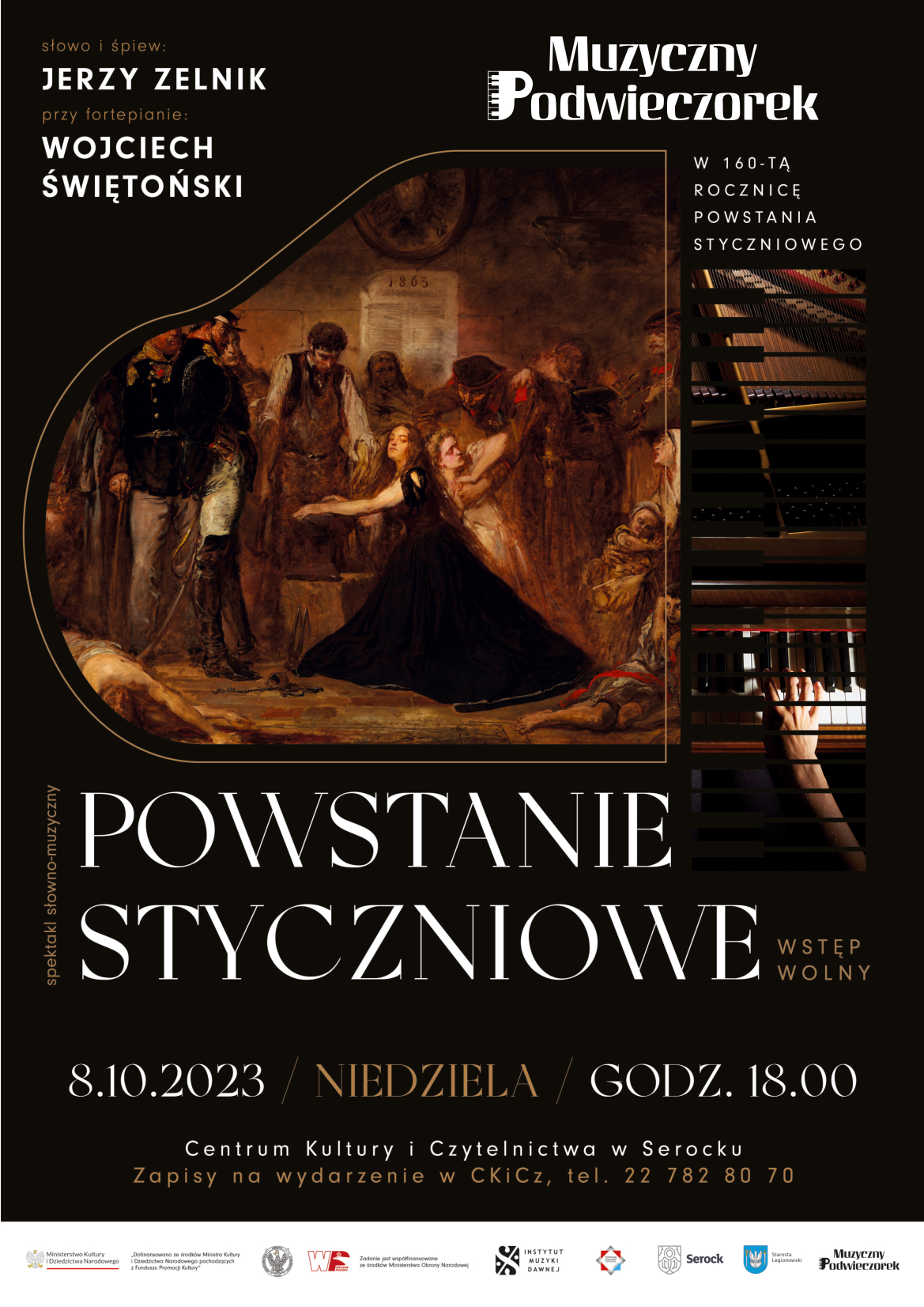 Muzyczny Podwieczorek w 160-tą rocznicę Powstania Styczniowego