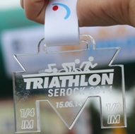 I Triathlon Serocki - 230 ludzi z żelaza pływało, jechało na rowerach i biegało w czasie niezwykłych zawodów