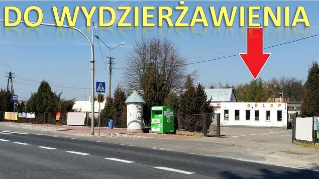 Do wydzierżawienia budynek pod działalność handlową lub usługową