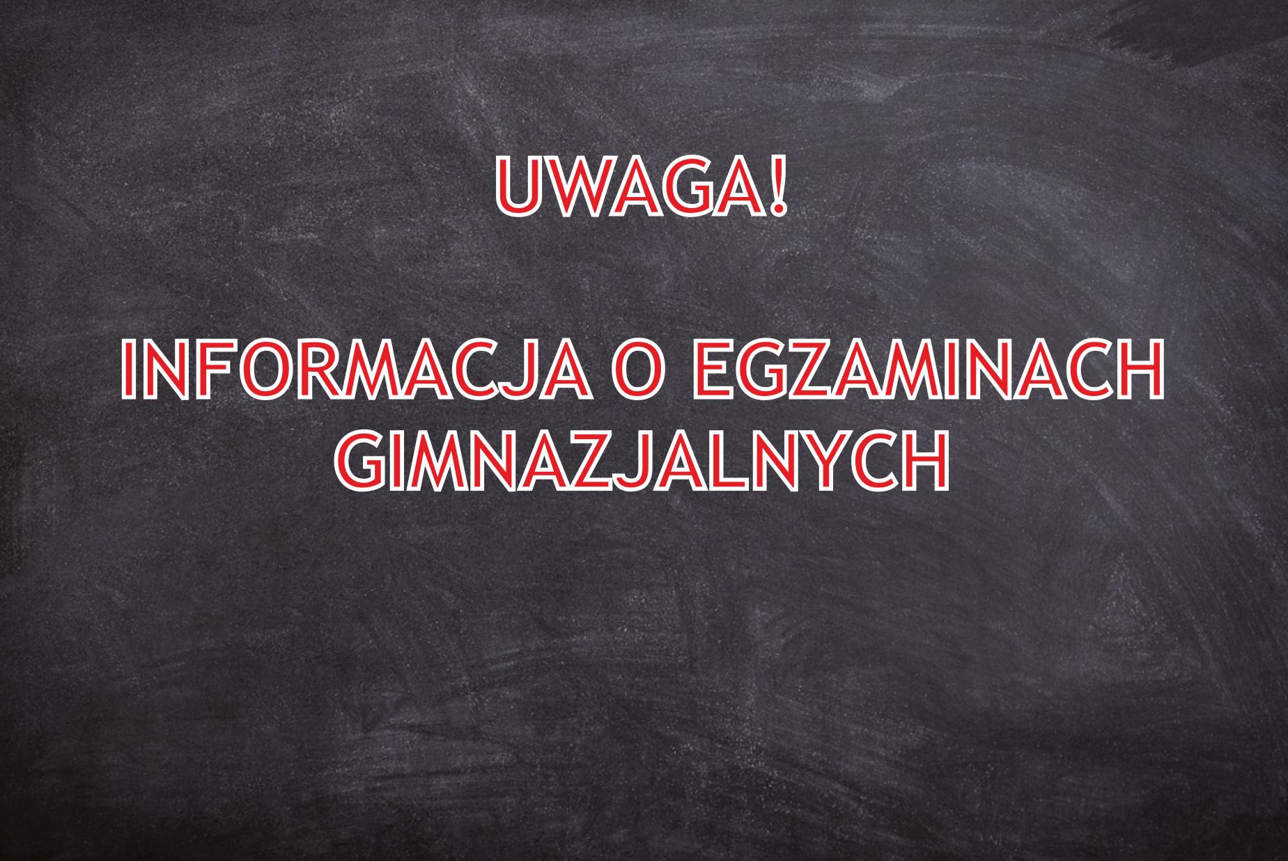 Informacja o egzaminach gimnazjalnych w szkołach prowadzonych przez Miasto i Gminę Serock