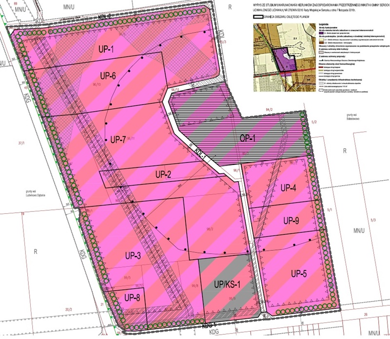 Ponowne wyłożenie do publicznego wglądu miejscowego planu zagospodarowania przestrzennego – sekcja B1