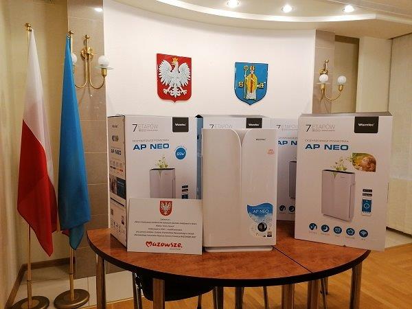 Pierwsze oczyszczacze już w serockich przedszkolach i oddziałach przedszkolnych