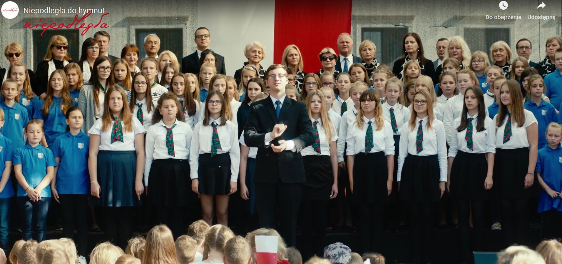 Niepodległa do hymnu!