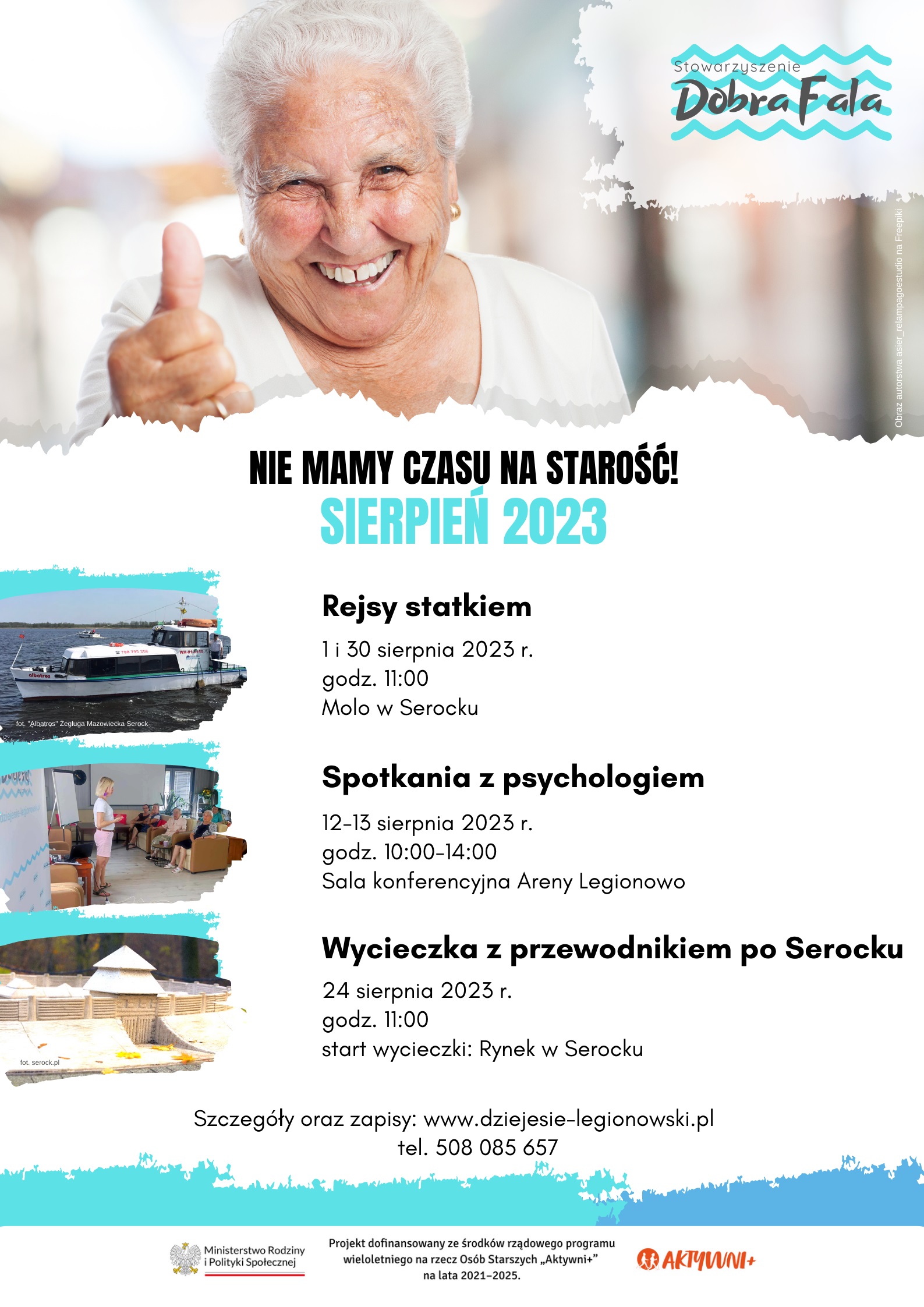 Nie mamy czasu na starość! Sierpień 2023