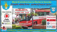 Oddaj krew - 23 sierpnia - w Serocku lub Zegrzu