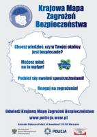 Odwiedź Krajową Mapę Zagrożeń Bezpieczeństwa