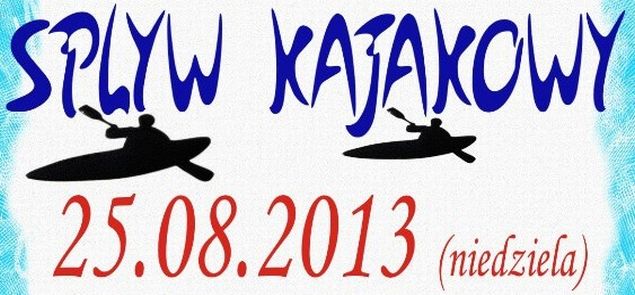OSiR zaprasza na spływ kajakowy