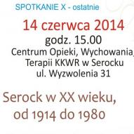 Ostatnie spotkanie z dr. Sławomirem Jakubczakiem - zapraszamy.
