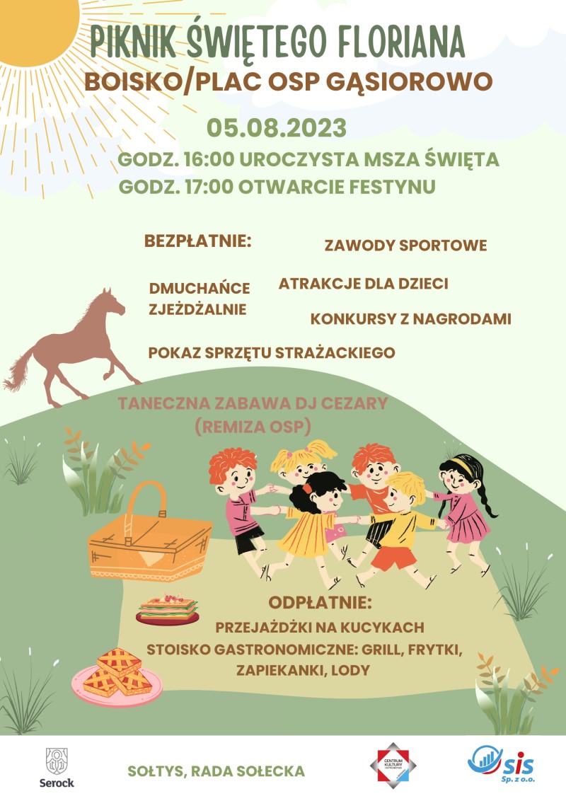Piknik św. Floriana w Gąsiorowie