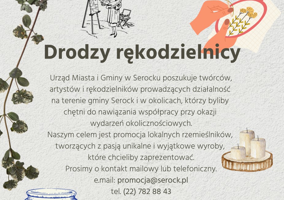 Poszukiwani rękodzielnicy i rzemieślnicy