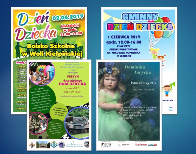 Przedsięwzięcia nie tylko na Dzień Dziecka