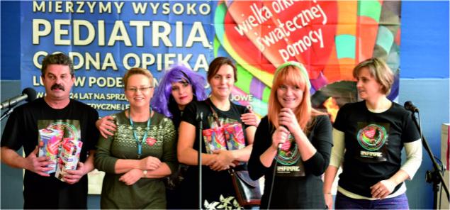 Relacja ze sztabu WOŚP w Jadwisinie