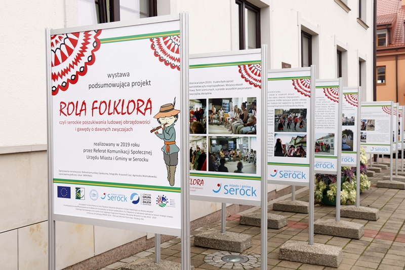 Rola Folklora - wystawa outdoorowa