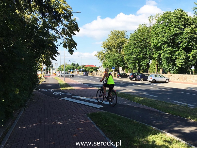 Rowerem przez Serock