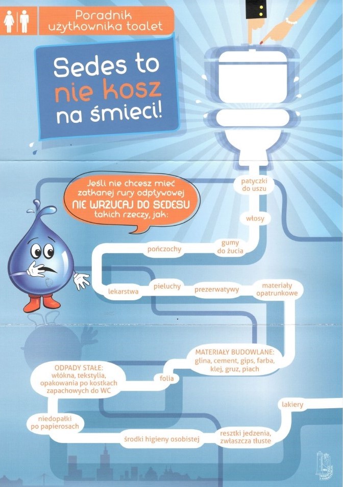 Sedes to nie kosz na śmieci!