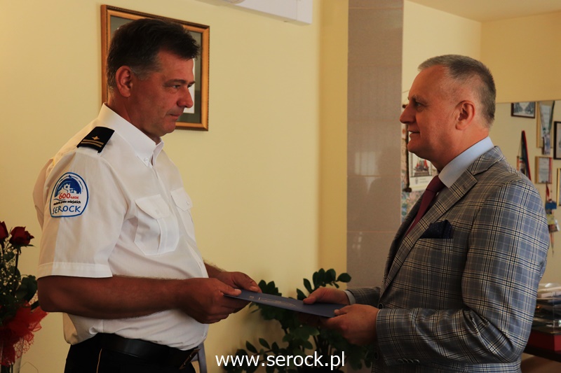 Ślubowanie zastępcy komendanta Straży Miejskiej