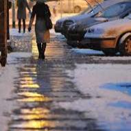 Uwaga! Opady marznącego deszczu! Ostrzeżenie meteorologiczne!